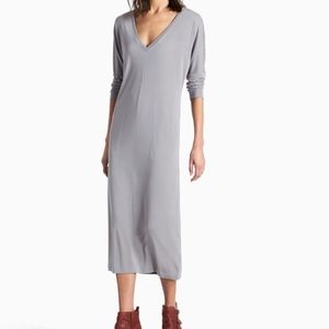 LUCKY BRAND | NWT Gray Lounge Long Sleeve Dress XL